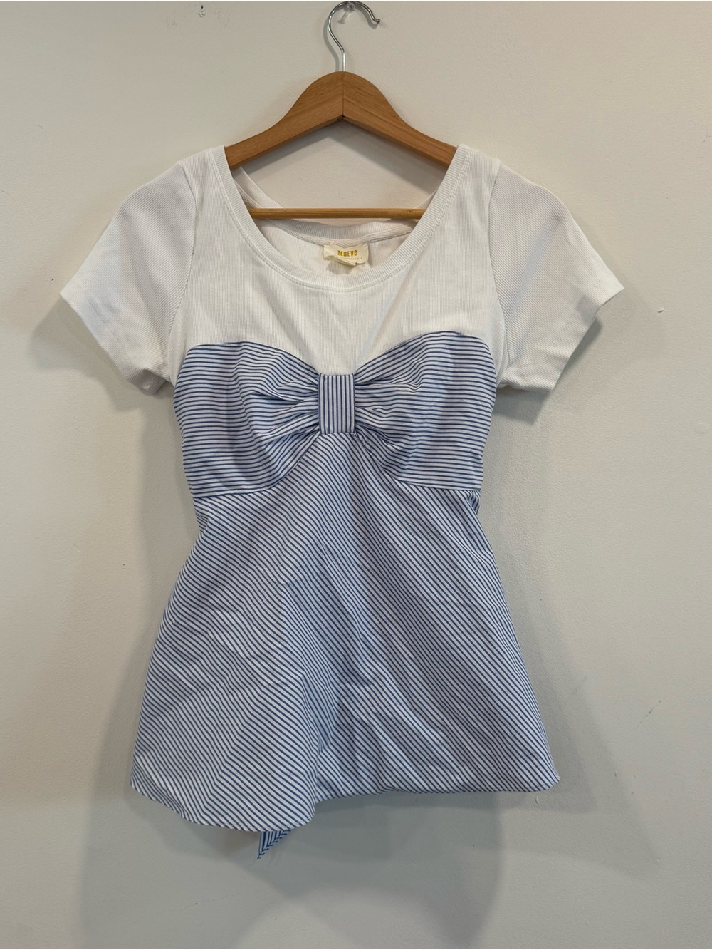 Anthropologie Y2K 90’s style Tshirt Tube Top